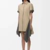 Dress in Cotton and Silk
