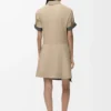 Dress in Cotton and Silk