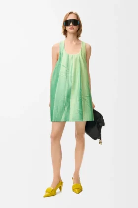 Dress in Nappa Lambskin