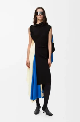 Dress in Stretch Viscose