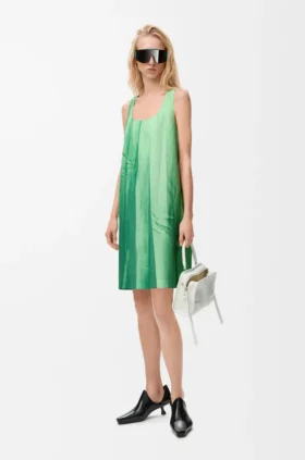 Dress in Technical Cotton