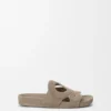 Ease Monogram Slide in Suede