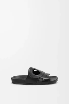 Ease Monogram Slide in Vegetable-Tanned Calfskin