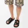 Ease Monogram Slide in Vegetable-Tanned Calfskin