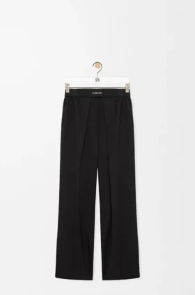 Elasticated Trousers in Wool Elasticated Trousers in Wool