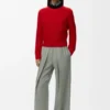 Elasticated Trousers in Wool Elasticated Trousers in Wool