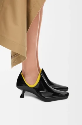 Emily Aqua Bootie in Pvc