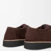 Faro Lace-Up in Suede Calfskin