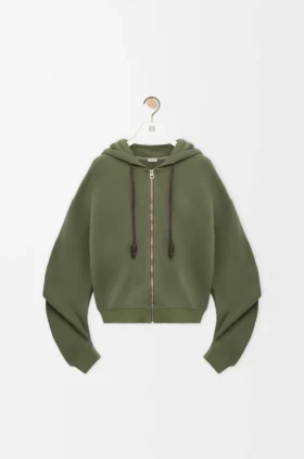 Flamenco Hoodie in Cotton and Cashmere
