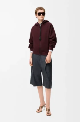 Flamenco Hoodie in Cotton and Cashmere