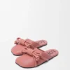 Flamenco Knot Mule in Lambskin Flamenco Knot Mule in Lambskin