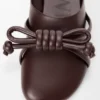 Flamenco Knot Mule in Lambskin Flamenco Knot Mule in Lambskin