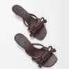 Flamenco Knot Sandal in Lambskin Flamenco Knot Sandal in Lambskin