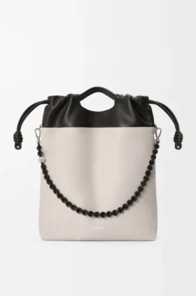 Flamenco Purse Tote in Mellow Nappa Lambskin