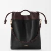 Flamenco Purse Tote in Mellow Nappa Lambskin