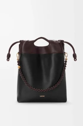 Flamenco Purse Tote in Mellow Nappa Lambskin