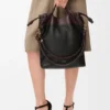 Flamenco Purse Tote in Mellow Nappa Lambskin