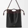 Flamenco Purse Tote in Mellow Nappa Lambskin