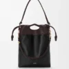 Flamenco Purse Tote in Mellow Nappa Lambskin