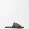 Flex Anagram Slide in Soft Calfskin