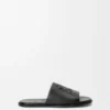 Flex Anagram Slide in Soft Calfskin