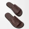 Flex Anagram Slide in Soft Calfskin