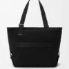 Flex Zipped Tote in Canvas and Suede