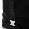 Flex Zipped Tote in Canvas and Suede