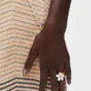 Flor Ring in Sterling Silver and Enamel