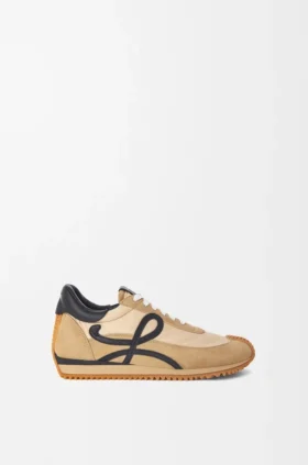 Flow Runner in Nylon and Suede