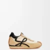 Flow Runner in Nylon and Suede
