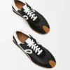 Flow Runner in Nylon and Suede