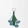 Flower Charm in Classic Calfskin Flower Charm in Classic Calfskin