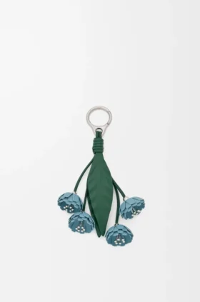 Flower Charm in Classic Calfskin