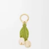 Flower Charm in Classic Calfskin