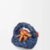Flower Door Stop in Stone and Calfskin