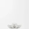 Flower Hat Pendant in Sterling Silver and Crystals