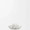 Flower Hat Pendant in Sterling Silver and Crystals