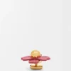 Flower Pin in Calfskin