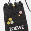 Flower Pin in Calfskin