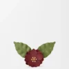 Flower Pin in Classic Calfskin