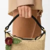 Flower Pin in Classic Calfskin