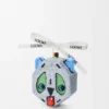 Futurist Cat Bauble in Blown Glass Futurist Cat Bauble in Blown Glass
