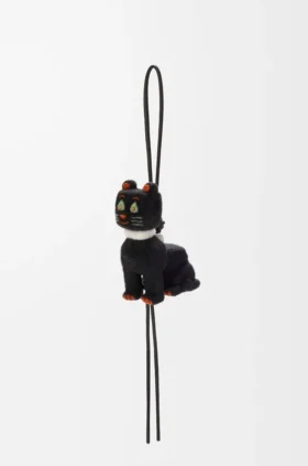 Futurist Cat Charm in Felt