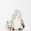 Futurist Cat Compact Hammock Bag in Classic Calfskin