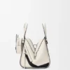 Futurist Cat Compact Hammock Bag in Classic Calfskin
