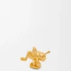 Grasshopper Pin in Brass