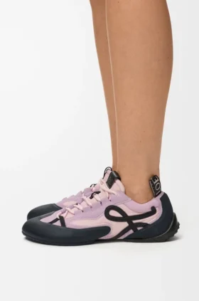 Grip Sneaker in Nylon and Suede