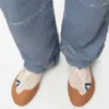 Grip Sneaker in Nylon and Suede