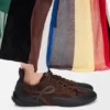 Grip Sneaker in Suede Calfskin